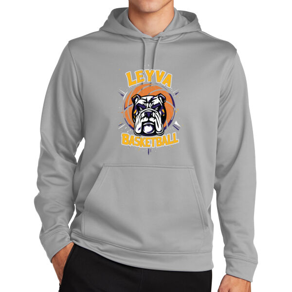 LeyVa Basketball Fleece Hooded Pullover  Thumbnail