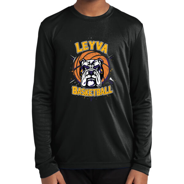 LeyVa Basketball Youth Long Sleeve PosiCharge Competitor Tee  Thumbnail
