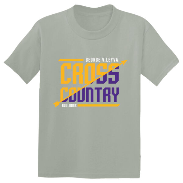 LeyVa Cross Country Youth Grey PosiCharge Competitor Tee Thumbnail