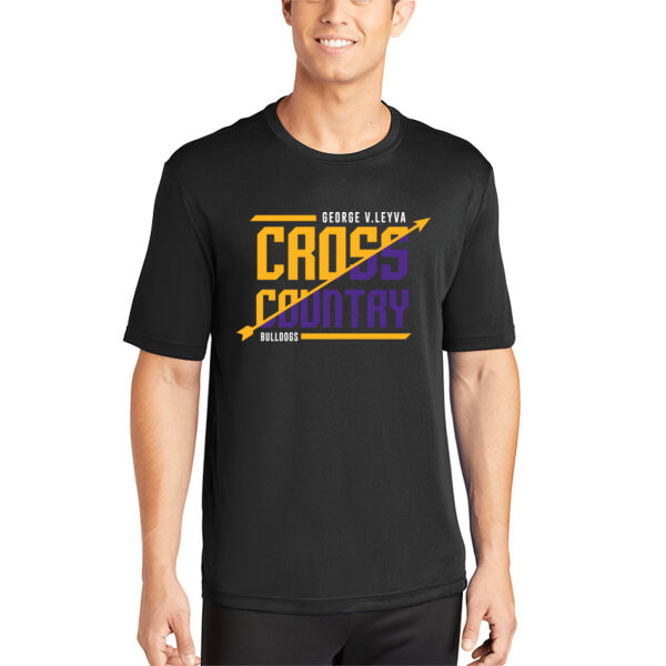 LeyVa Cross Country Black PosiCharge Competitor Tee Thumbnail