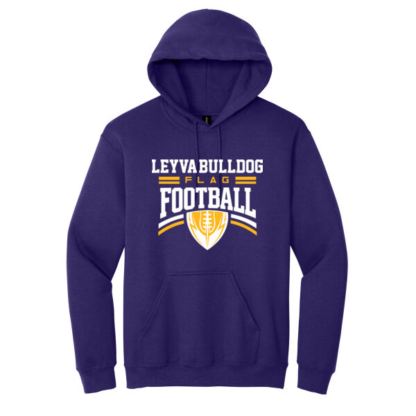 LeyVa Flag Football Heavy Blend Hooded Sweatshirt Thumbnail