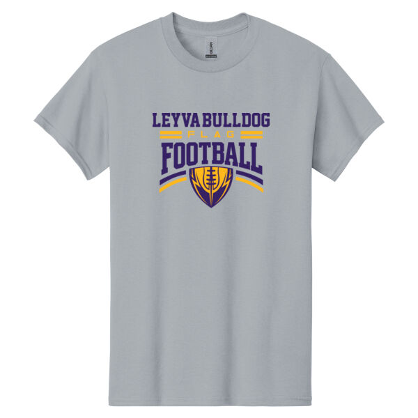 LeyVa Flag Football Heavy Cotton 100% Cotton T Shirt Thumbnail